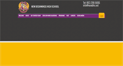 Desktop Screenshot of newbhs.net